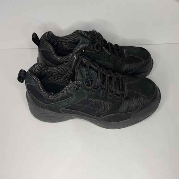 🍒 BRAHMA Mens 7 EU39.5 Steel Toe Sneakers Shoe Work Low Black Oil Slip Resistant - Picture 4 of 8